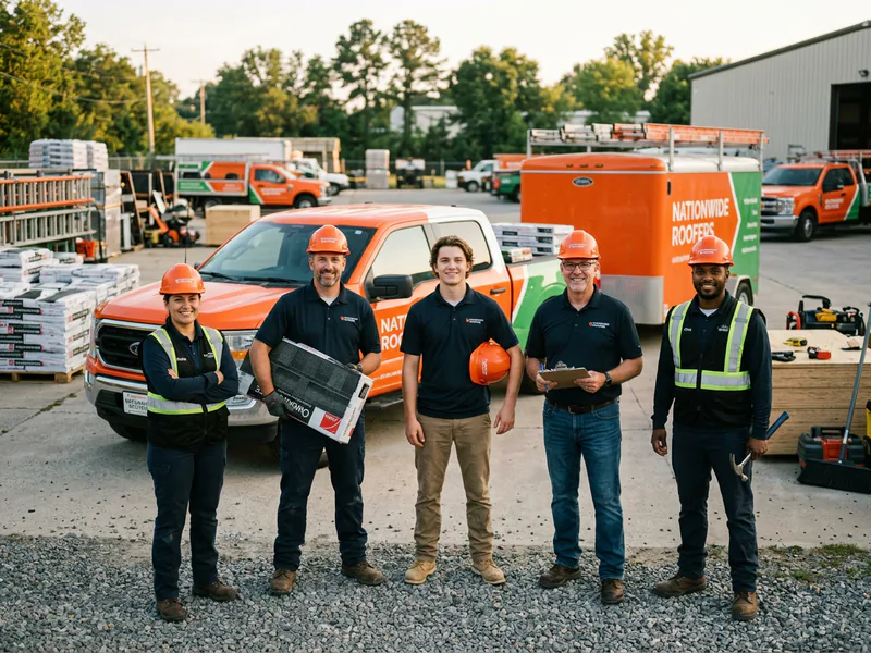 Natiowide Roofers - roof installation in Hanahan near me